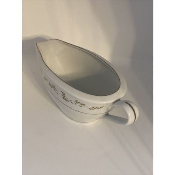 Fine China M Wesseley Sugar Bowl W/ Lid 3907 Japan White Floral Garden Tea Set - Picture 2 of 5